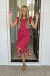 Sweet Days Polka Dot Midi Dress